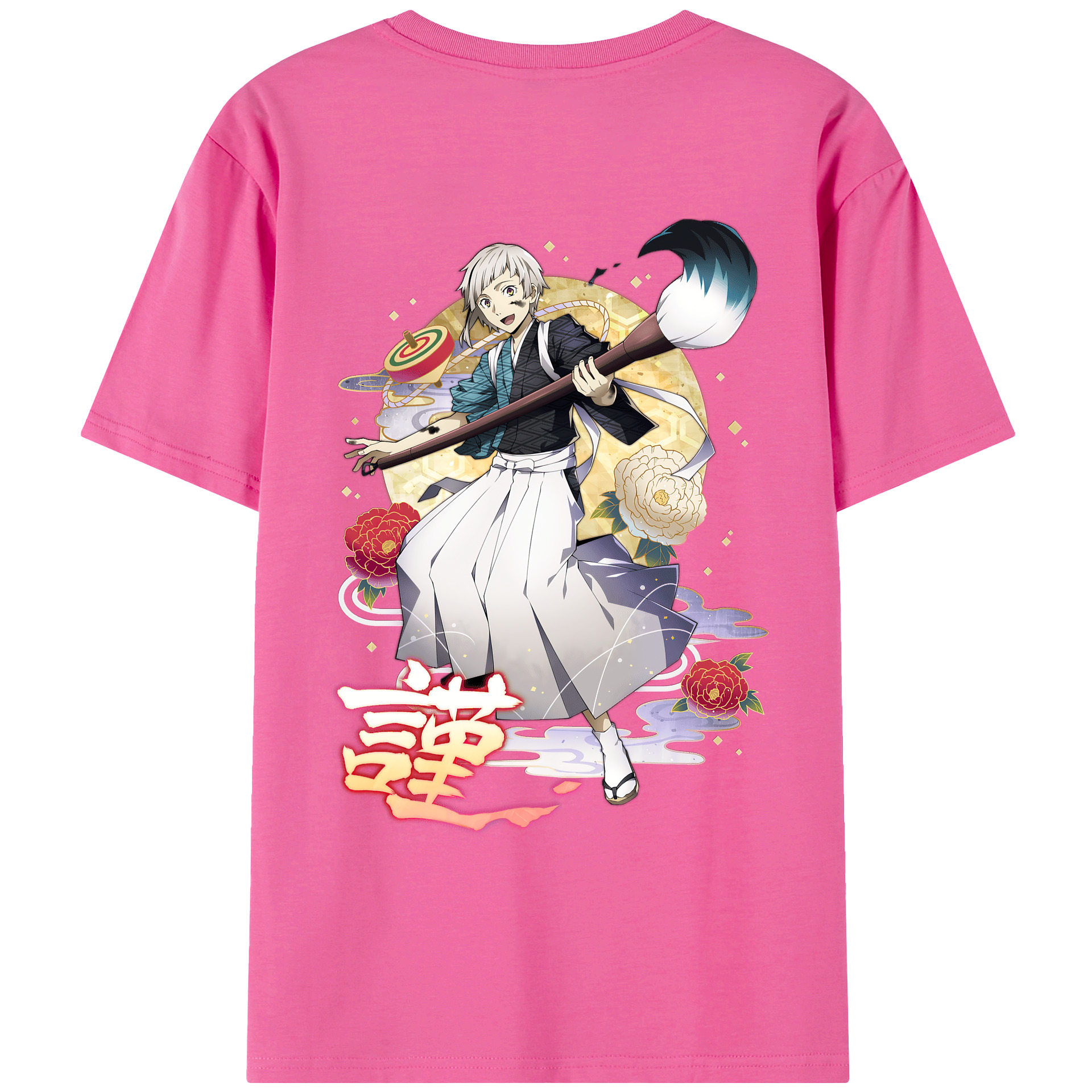 （画像用） 文豪ストレイドッグス Bungo Stray Dogs レディース半袖Tシャツ(バックプリント)